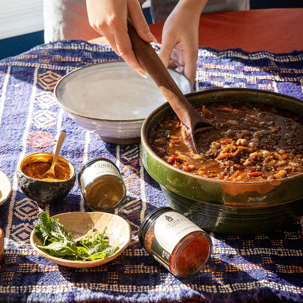 Moroccan Spiced Chickpea Soup