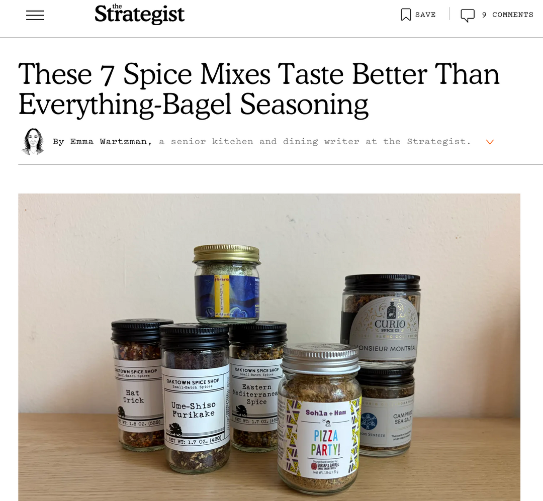 The Strategist of NY Magazine Mentioned Curio Spice Co.