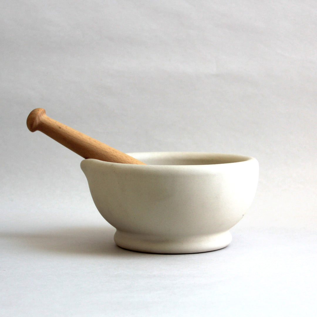 5.9" (15 cm) Size 3 Ceramic Mortar &amp; Pestle