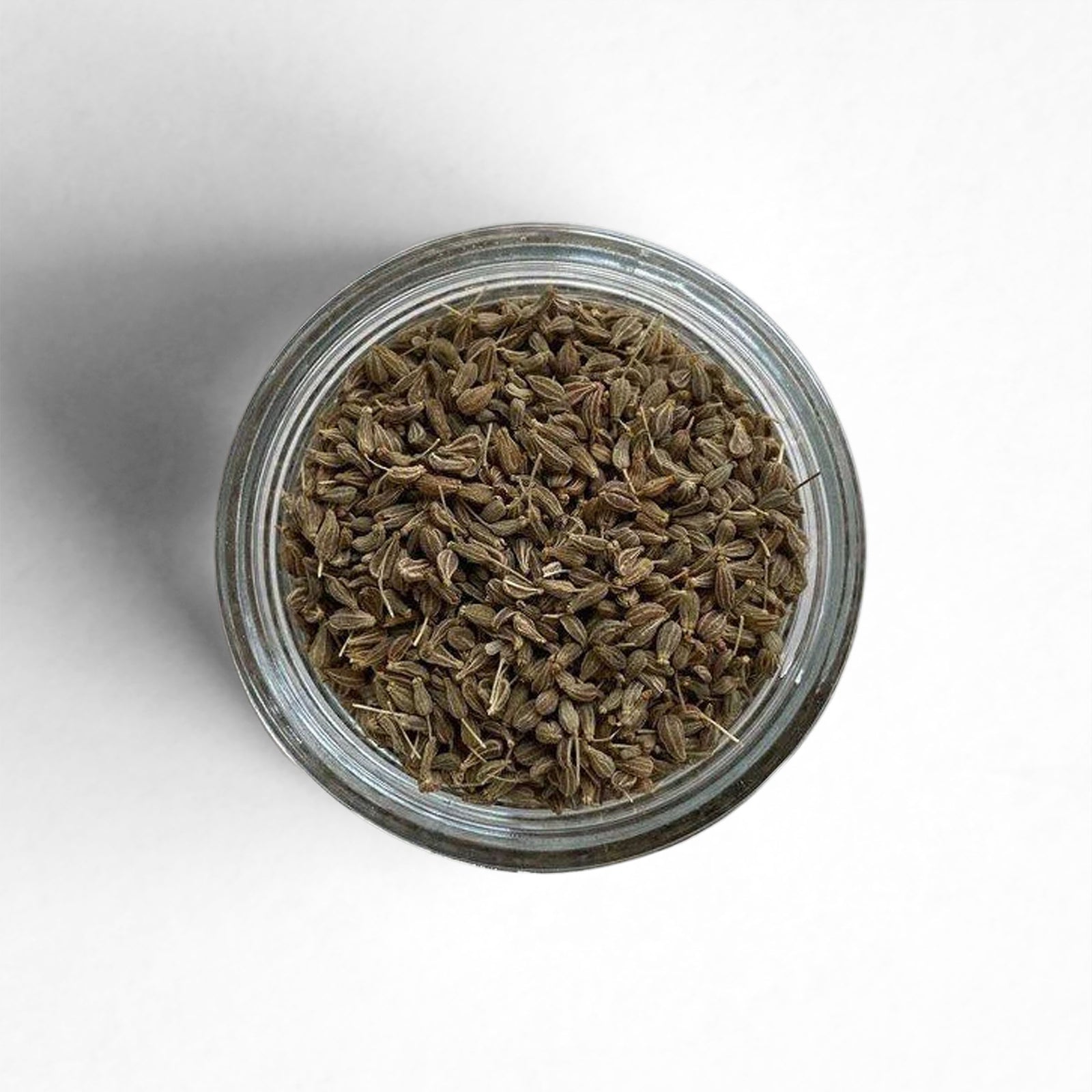 Top-down view of Anise seeds