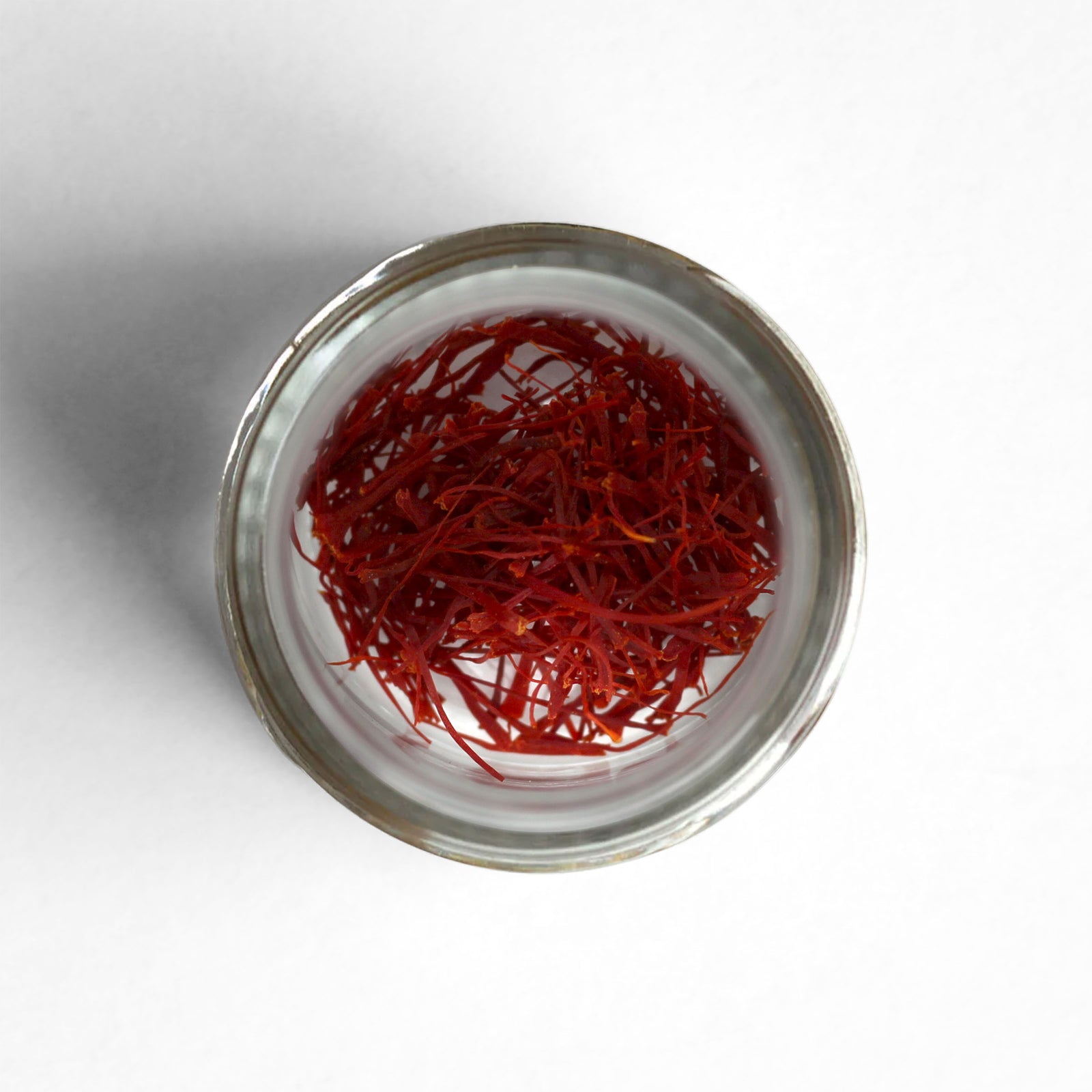Top-down view of Afghan Saffron