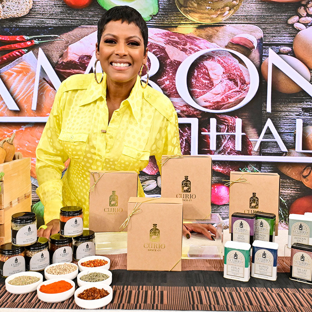 Link to video of Tamron Hall Show where Curio Spice Co. is mentioned