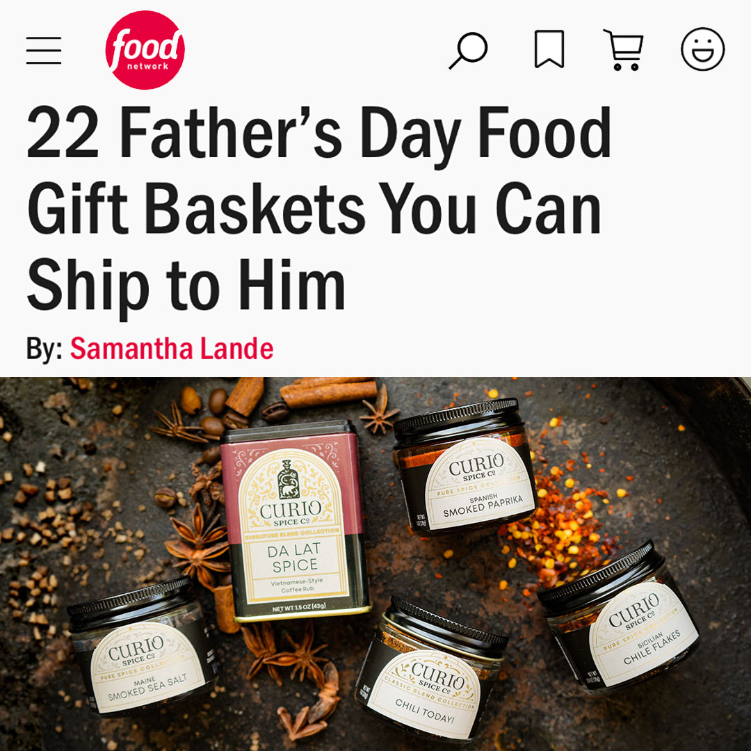 Food Network featured Curio Spice Co.