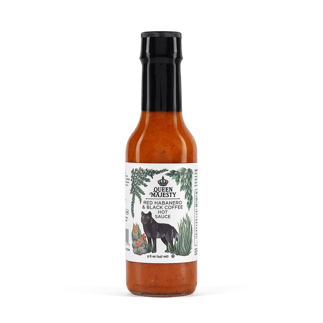 Queen Majesty Red Habanero &amp; Black Coffee Hot Sauce