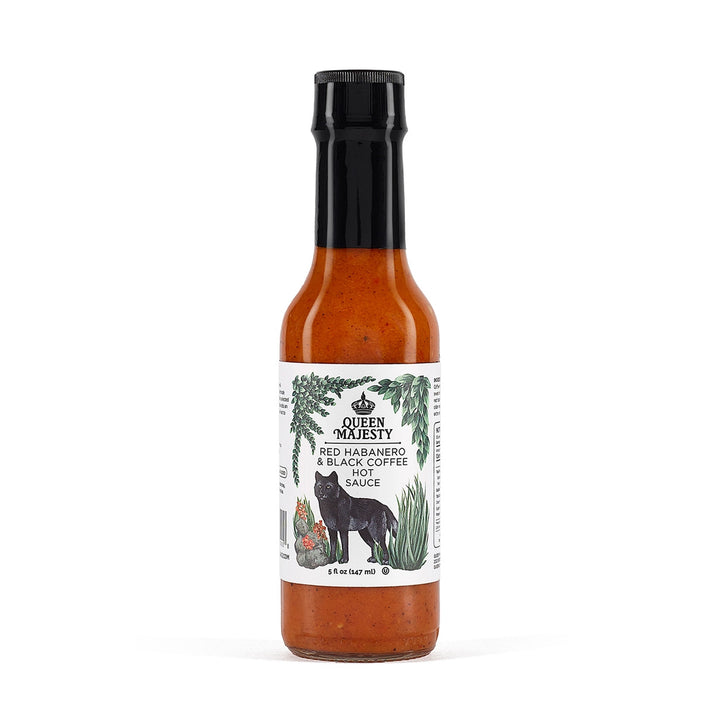 Queen Majesty Red Habanero &amp; Black Coffee Hot Sauce