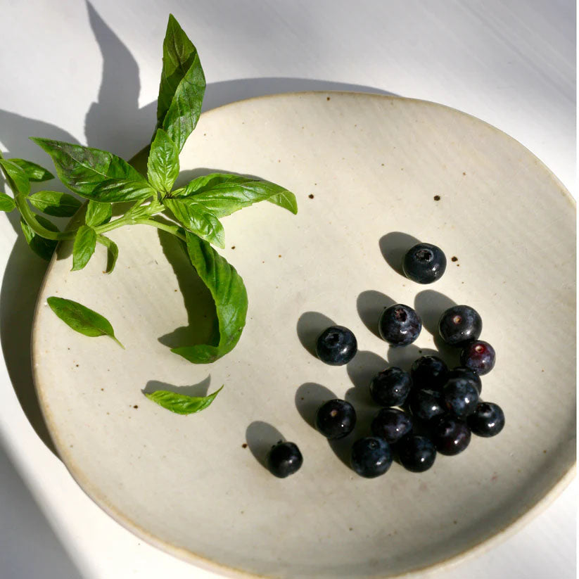 Wild Blueberry &amp; Basil Shrub ingredients
